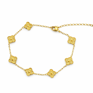 Brazalete Van Cleef Dorado